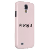 Supergirl Safety Pin Letter Case-Mate Samsung Galaxy Hoesje (Back/Rechts)