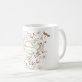 Supergirl schilder grafisch koffiemok (Voorkant rechts)