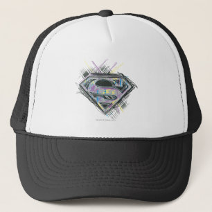 Supergirl Scribbles Logo Trucker Pet