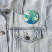 Supergirl Share the Spirit & Love Ronde Button 5,7 Cm (In situ)