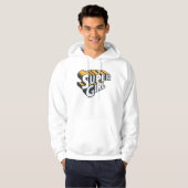 Supergirl Silver en Oranje Logo Hoodie (Voorkant volledig)