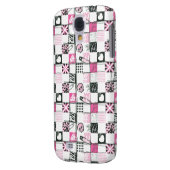 Supergirl Skulls en Pins Pattern Case-Mate Samsung Galaxy Hoesje (Achterkant Links)