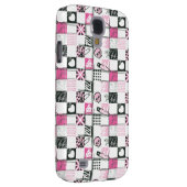 Supergirl Skulls en Pins Pattern Case-Mate Samsung Galaxy Hoesje (Back/Rechts)