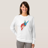 Supergirl Soars High T-shirt (Voorkant volledig)