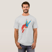 Supergirl Soars High T-shirt (Voorkant volledig)