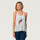 Supergirl Soars High Tanktop (Volledige Voorkant)