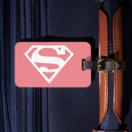 Supergirl Solid S-Shield Bagagelabel (Voorkant Insitu 4)
