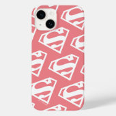 Supergirl Solid S-Shield Case-Mate iPhone Case (Achterkant)