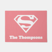 Supergirl Solid S-Shield Deurmat (Voorkant)