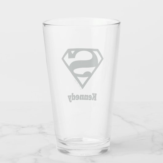 Supergirl Solid S-Shield Glas (Achterkant)