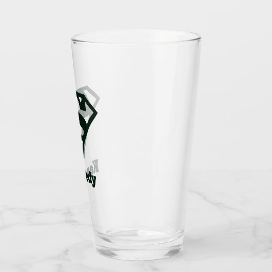 Supergirl Solid S-Shield Glas (Links)