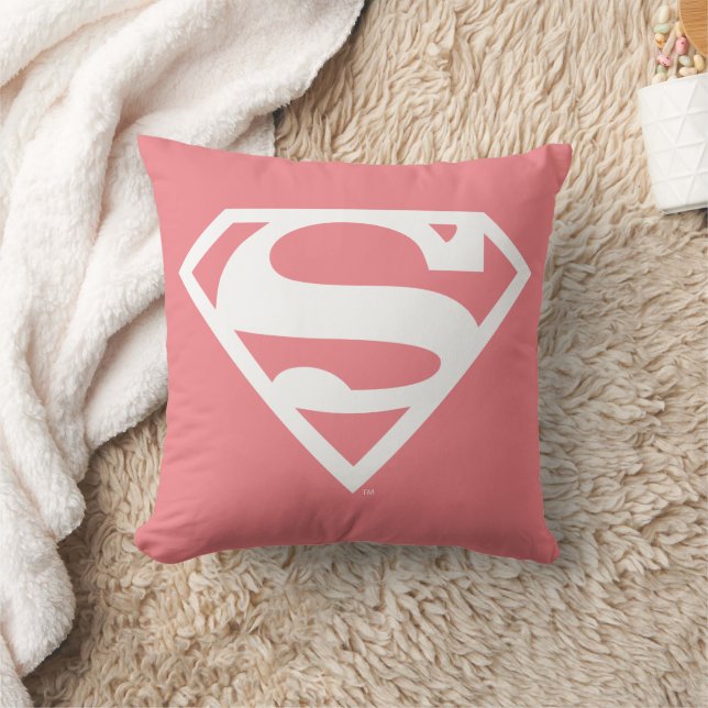 Supergirl Solid S-Shield Kussen (Deken)