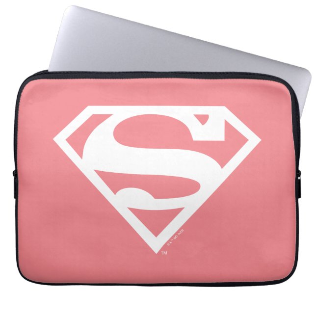 Supergirl Solid S-Shield Laptop Sleeve (Voorkant)