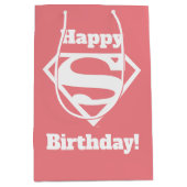 Supergirl Solid S-Shield Medium Cadeauzakje (Voorkant)