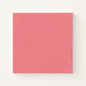 Supergirl Solid S-Shield Notitieboek (Achterkant)