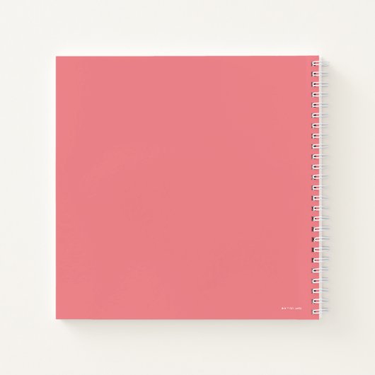 Supergirl Solid S-Shield Notitieboek (Achterkant)