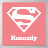 Supergirl Solid S-Shield Poster (Voorkant)