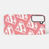 Supergirl Solid S-Shield Samsung Galaxy Hoesje (Achterkant horizontaal)