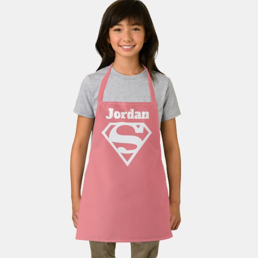 Supergirl Solid S-Shield Schort (Insitu)