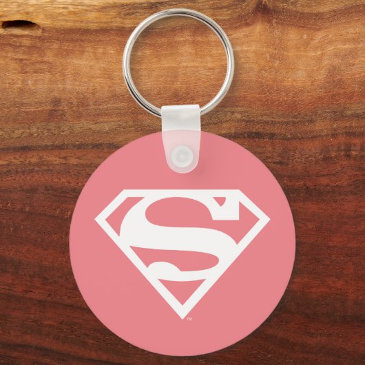 Supergirl Solid S-Shield Sleutelhanger (Achterkant)