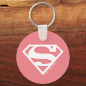 Supergirl Solid S-Shield Sleutelhanger (Voorkant)