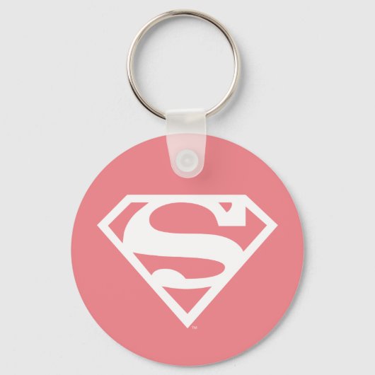 Supergirl Solid S-Shield Sleutelhanger (Achterkant)
