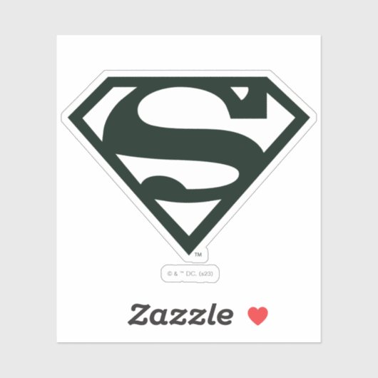 Supergirl Solid S-Shield Sticker (Vel)