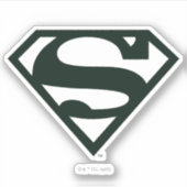 Supergirl Solid S-Shield Sticker (Voorkant)