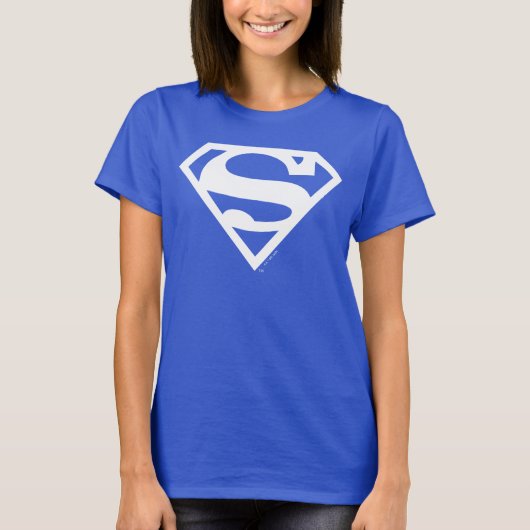 Supergirl Solid S-Shield T-shirt (Voorkant)