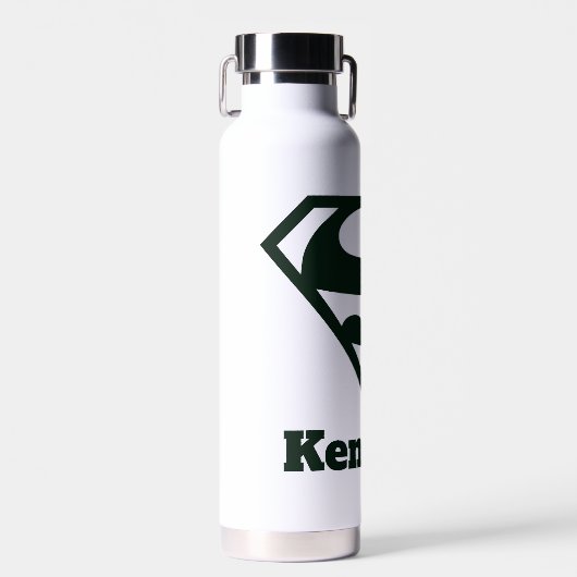 Supergirl Solid S-Shield Waterfles (Voorkant)