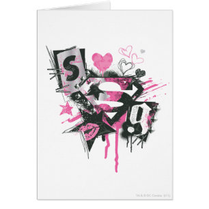 Supergirl Spills en Scribbles Collage