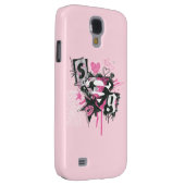 Supergirl Spills en Scribbles Collage Case-Mate Samsung Galaxy Hoesje (Back/Rechts)