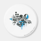 Supergirl spills en Splatter Magneet (Voorkant)