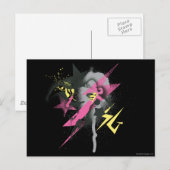 Supergirl Spray Paint Briefkaart (Voorkant / Achterkant)