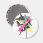 Supergirl Spray Paint Magneet (Voorkant / Achterkant)