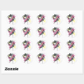 Supergirl Spray Paint Ronde Sticker (Vel)