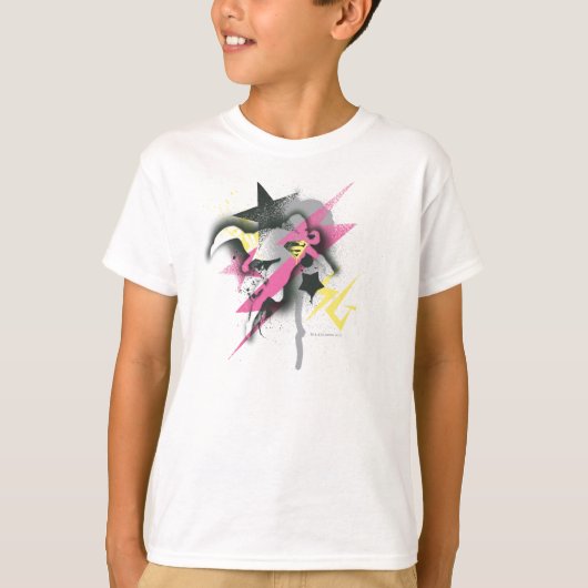 Supergirl Spray Paint T-shirt (Voorkant)