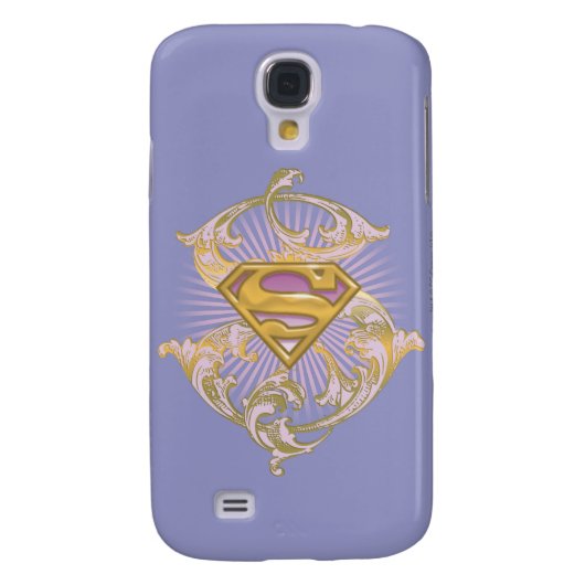 Supergirl Starbust Logo Case-Mate Samsung Galaxy Hoesje (Achterkant)