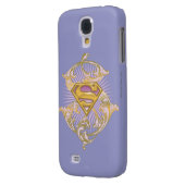Supergirl Starbust Logo Case-Mate Samsung Galaxy Hoesje (Achterkant Links)