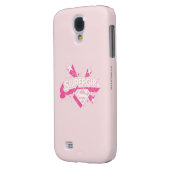 Supergirl Stars en Logo Case-Mate Samsung Galaxy Hoesje (Achterkant Links)
