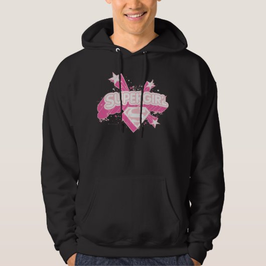 Supergirl Stars en Logo Hoodie (Voorkant)