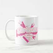 Supergirl Stars en Logo Koffiemok (Links)
