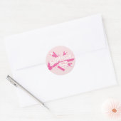 Supergirl Stars en Logo Ronde Sticker (Envelop)
