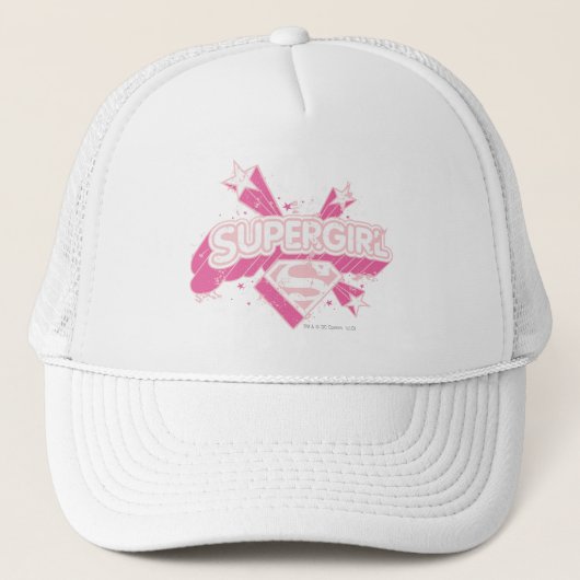 Supergirl Stars en Logo Trucker Pet (Voorkant)