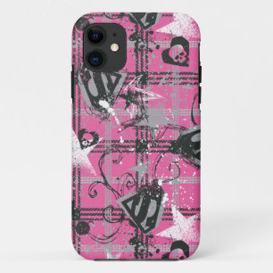 Supergirl Stars en Skulls Pattern Case-Mate iPhone Case