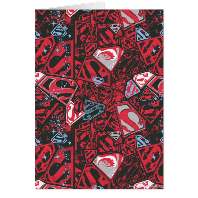 Supergirl Stary Red Pattern (Voorkant)