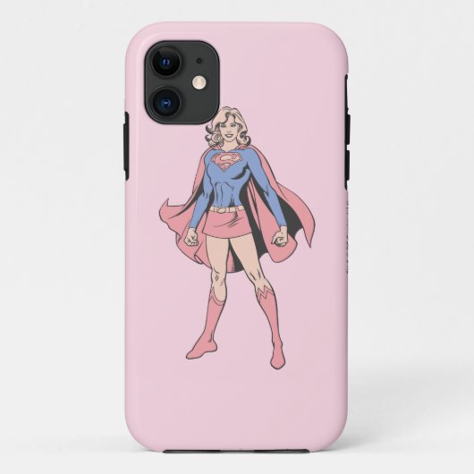 Supergirl stelt 3 Case-Mate iPhone case (Achterkant)