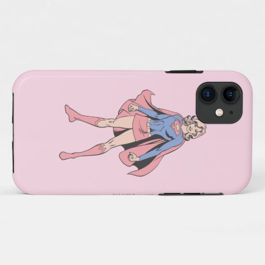 Supergirl stelt 3 Case-Mate iPhone case (Achterkant (horizontaal))