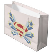 Supergirl Sterren S-Shield Groot Cadeauzakje (Voorkant Gekanteld)