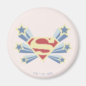 Supergirl Sterren S-Shield Magneet (Voorkant)